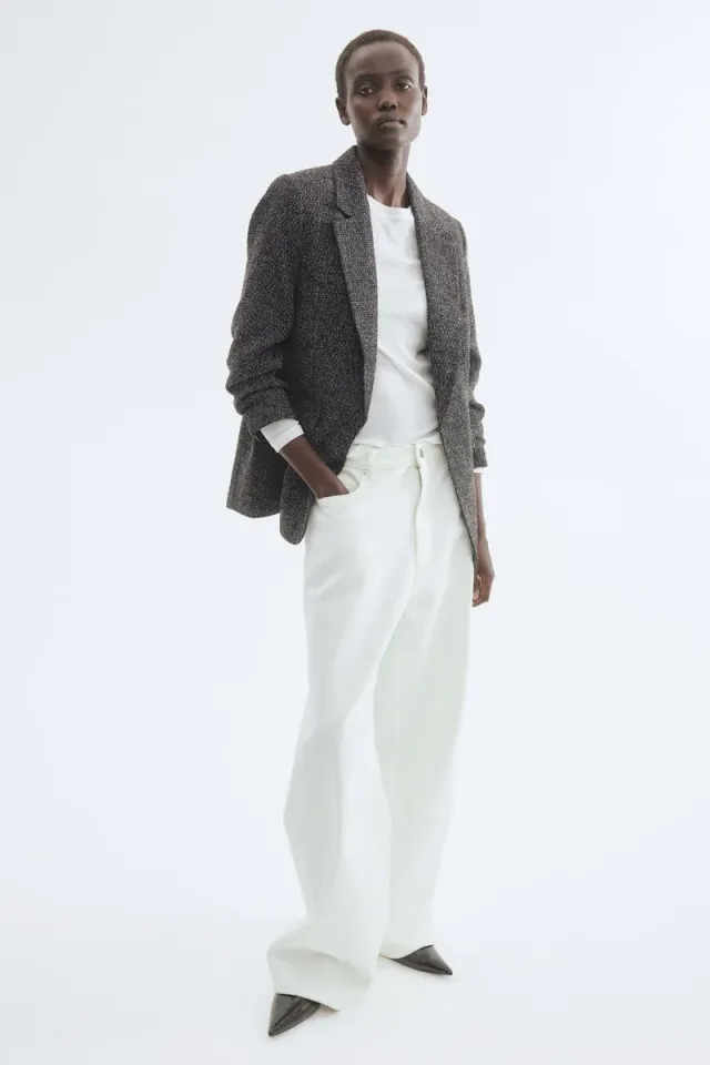 Gathered Sleeve Blazer – image 6