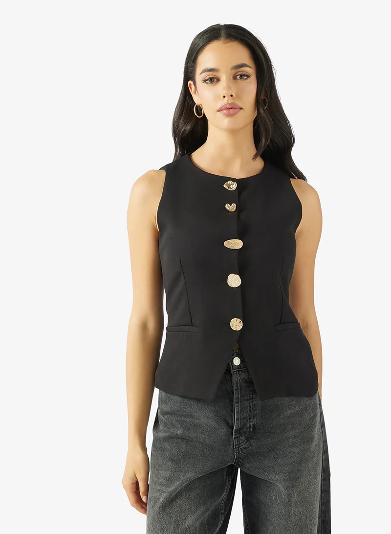 Gold Detail Vest