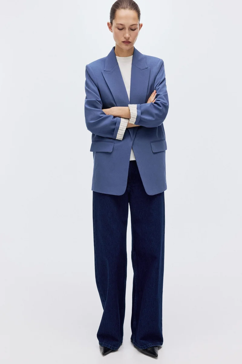 Lyocell Blend Blazer