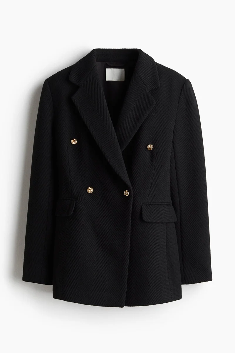 Double-Breasted Blazer
