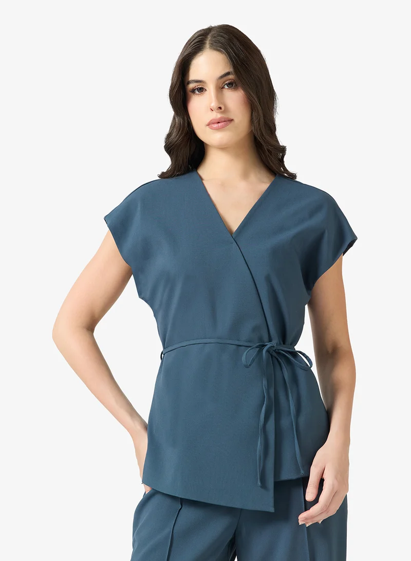 V-Neck Midi Waistcoat
