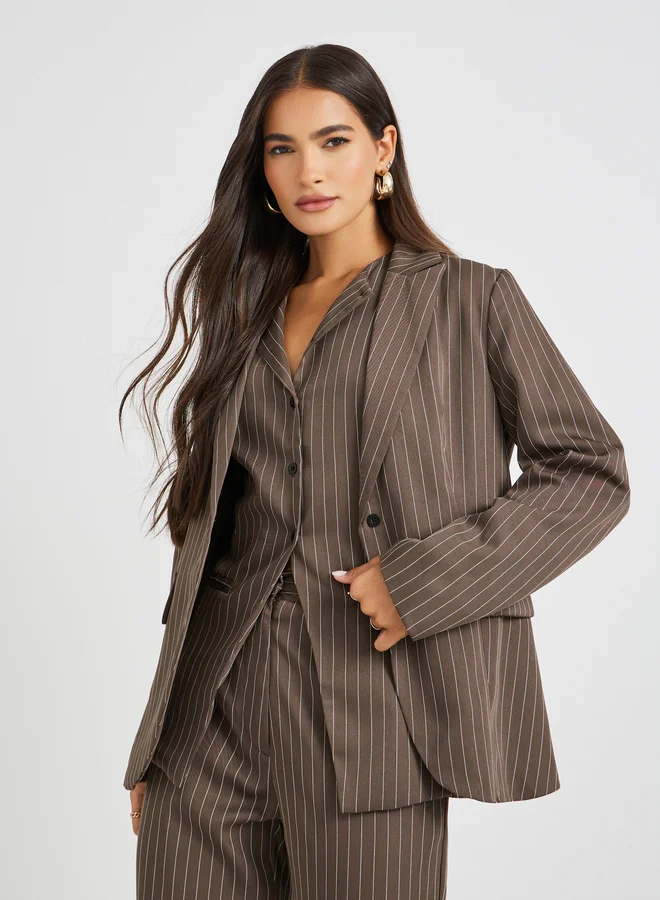 Striped Blazer
