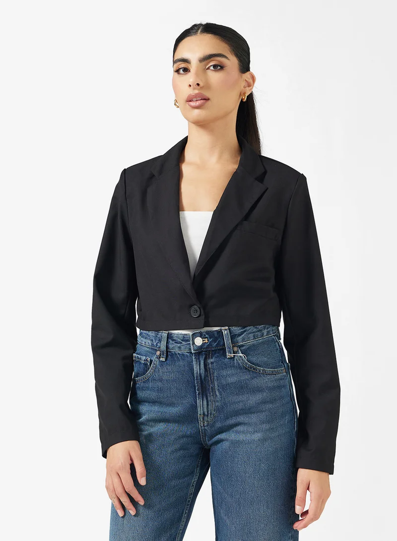 Cropped Blazer