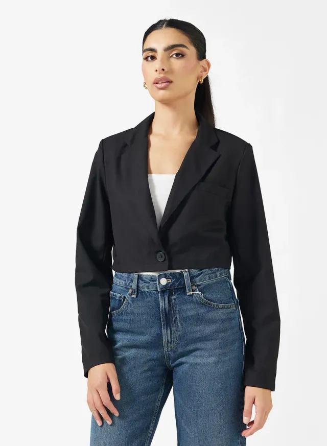Cropped Blazer