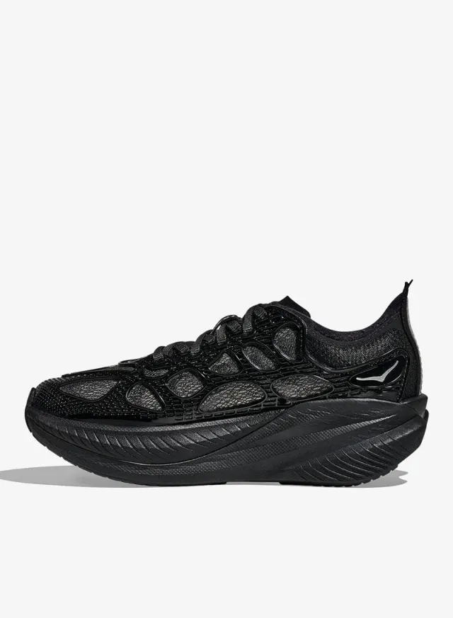 Hoka Mach X Caged Lifestyle Sneaker - Black Midnight Blue – image 3