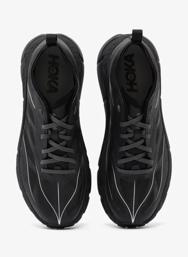 Hoka Mafate Speed 4 Lite Running Shoes - Black / Outer Orbit – image 4