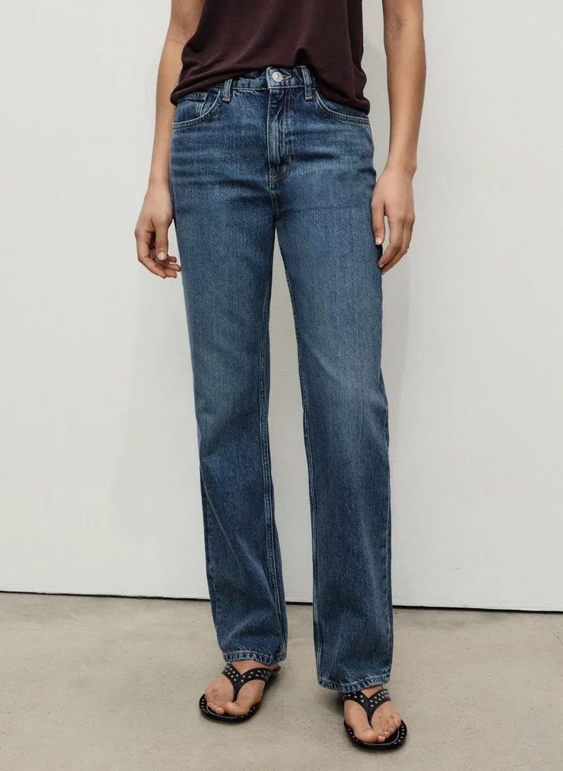 Matilda High-Rise Straight Jeans
