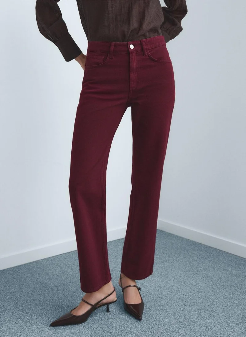Matilda High-Rise Straight Jeans