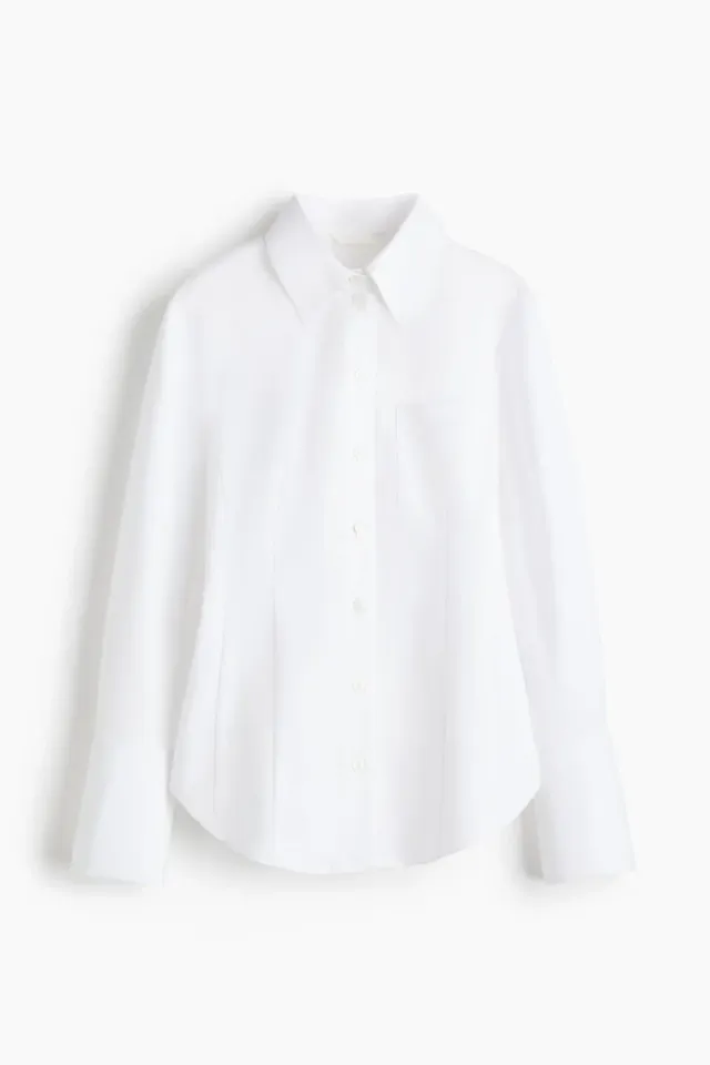 Fitted Cotton Shirt – image 3