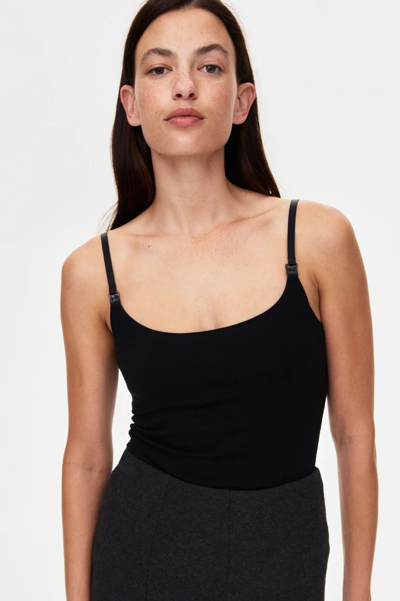 3-Pack Nursing Vest Tops