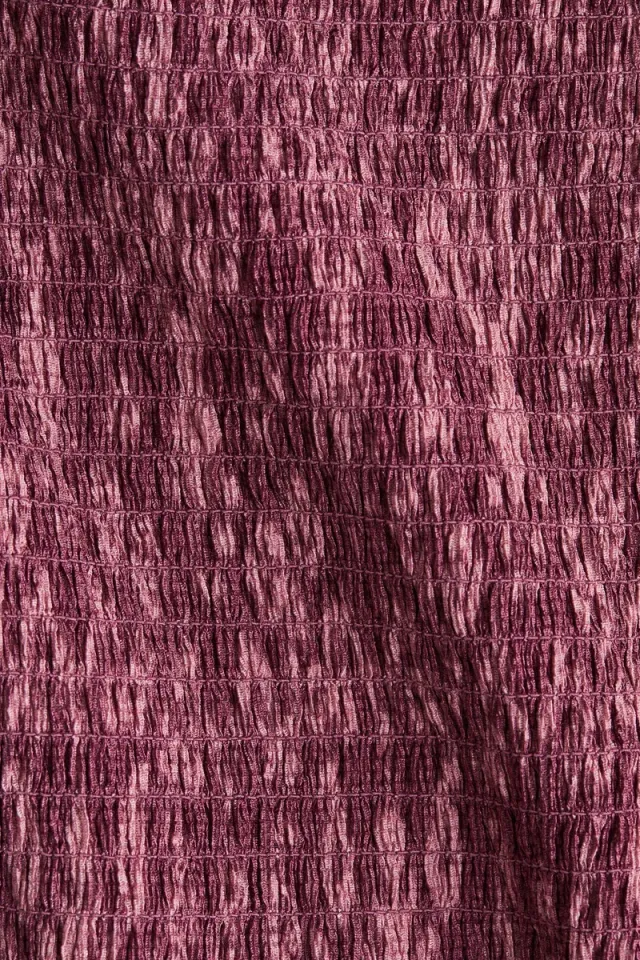 Smocked Cropped Top – image 6