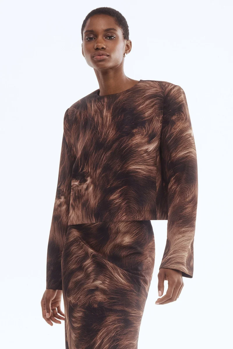 Shoulder-pad Top