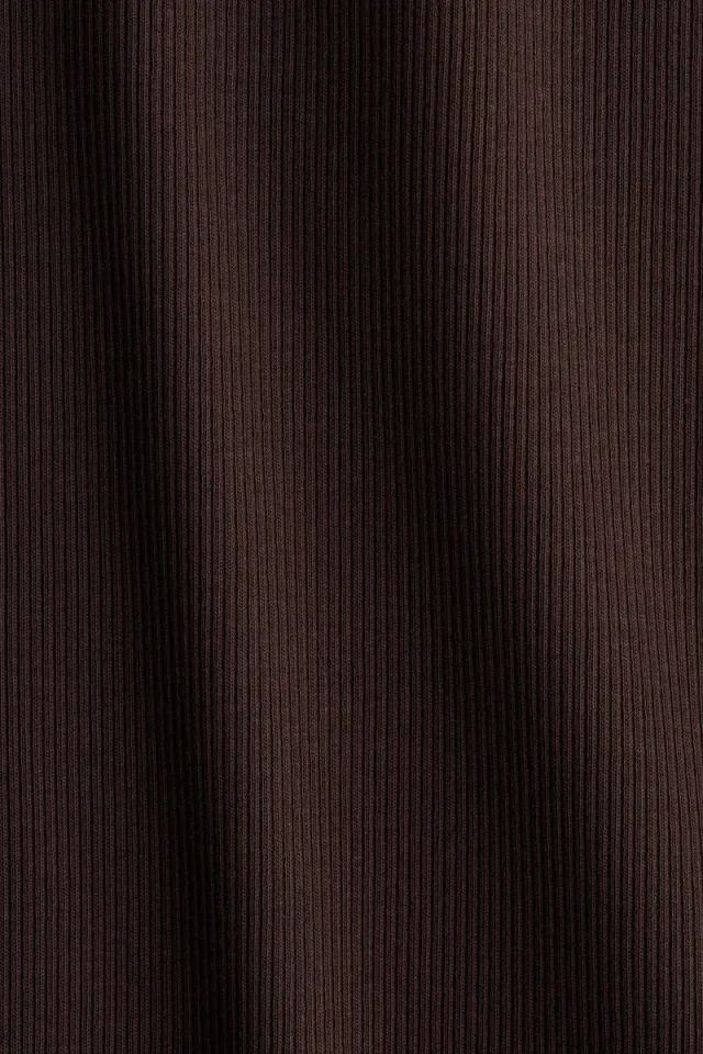 Ribbed Cotton Strappy Top – image 5