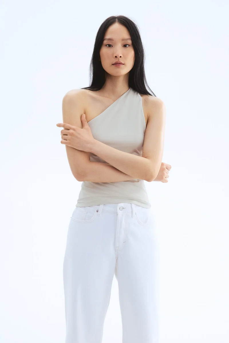 One-shoulder Top