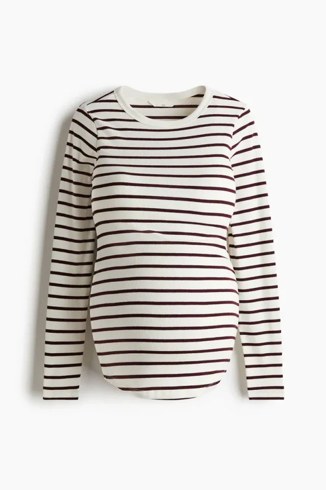 بلوزة من تشكيلة ماما من الجيرسيه المرن – صورة 4
