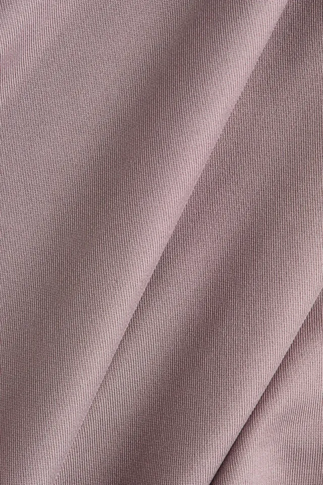 Lilac Purple High-Neck Sleeveless Bodycon Top – image 5
