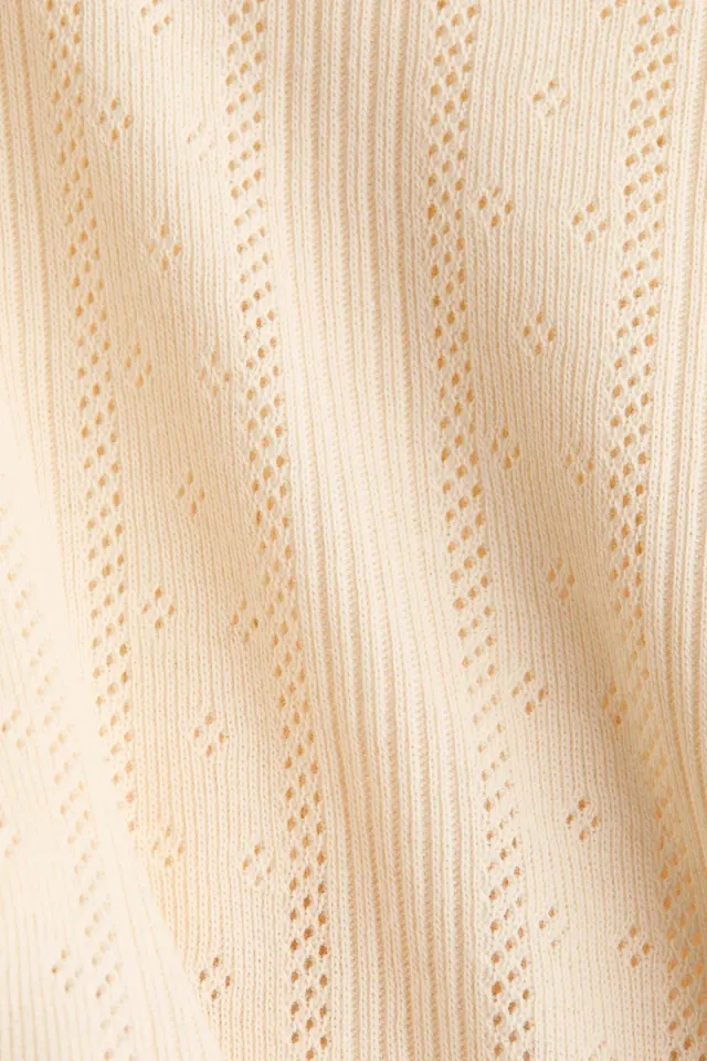 Nursing Top with Narrow Straps and Functional Fastening - Yellow Dusty Light – image 6