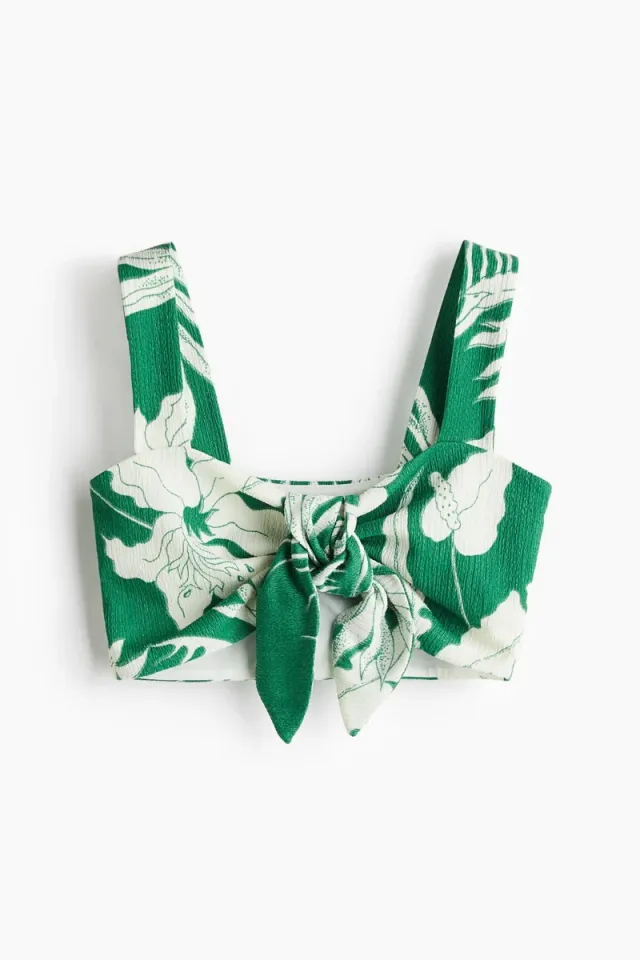 Tie-detail Crop Top – image 5