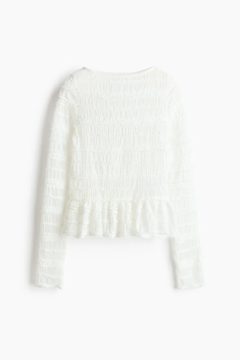 Smocked top