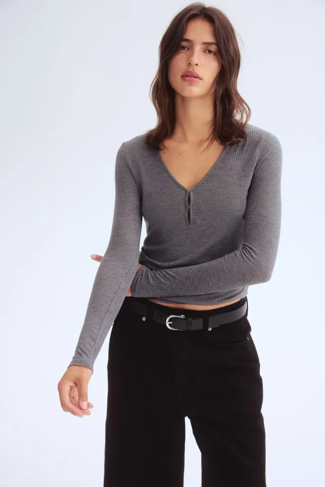 Rib-knit Top – image 2
