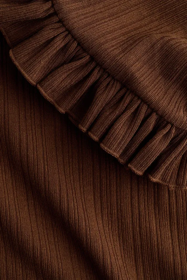 Long Rib-Knit Top – image 2