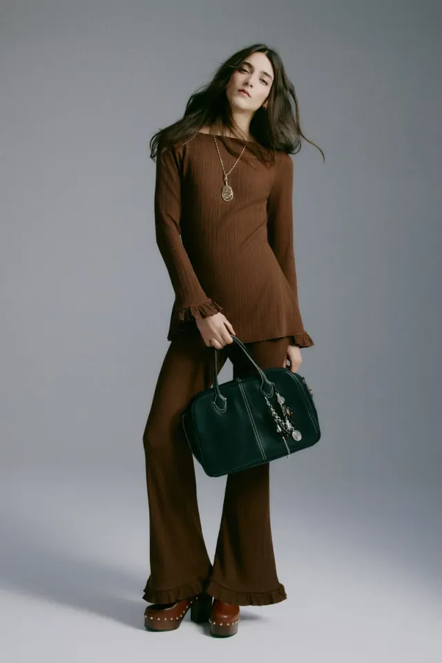 Long Rib-Knit Top – image 4