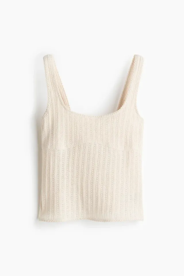 Pointelle Knit Top – image 4