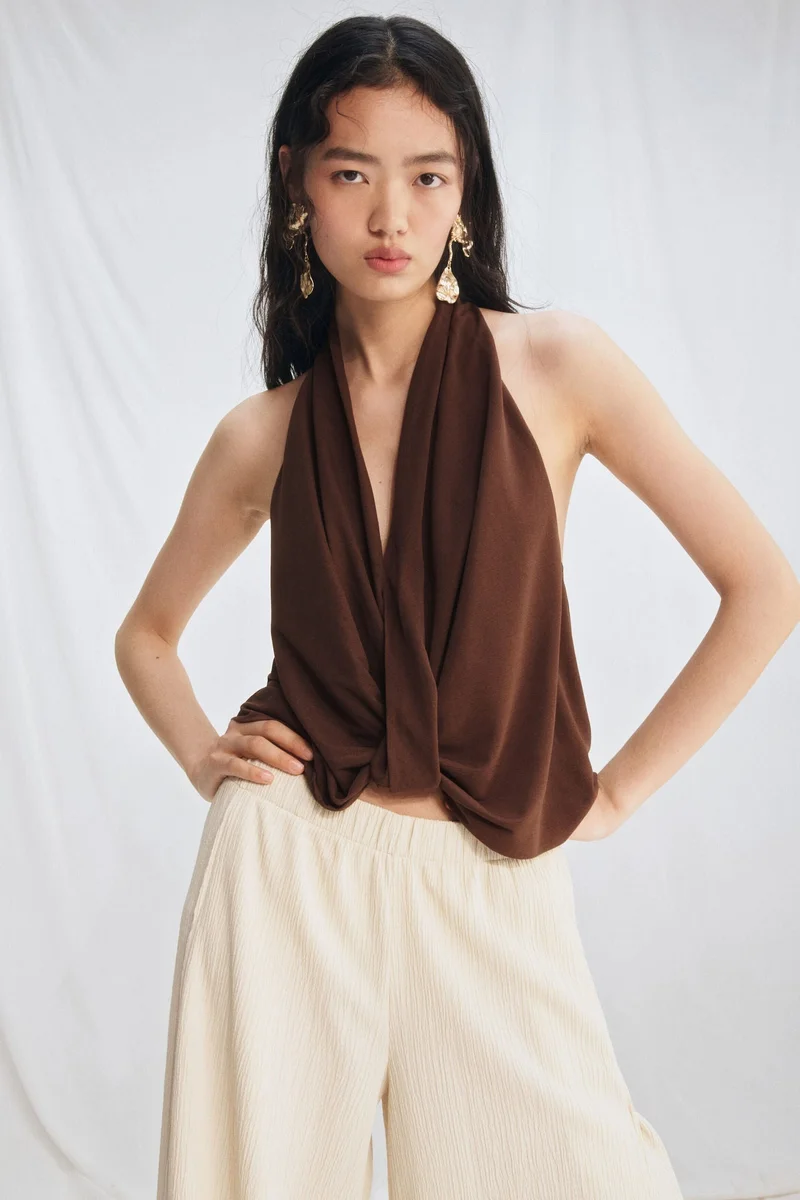 Twist Halter Top