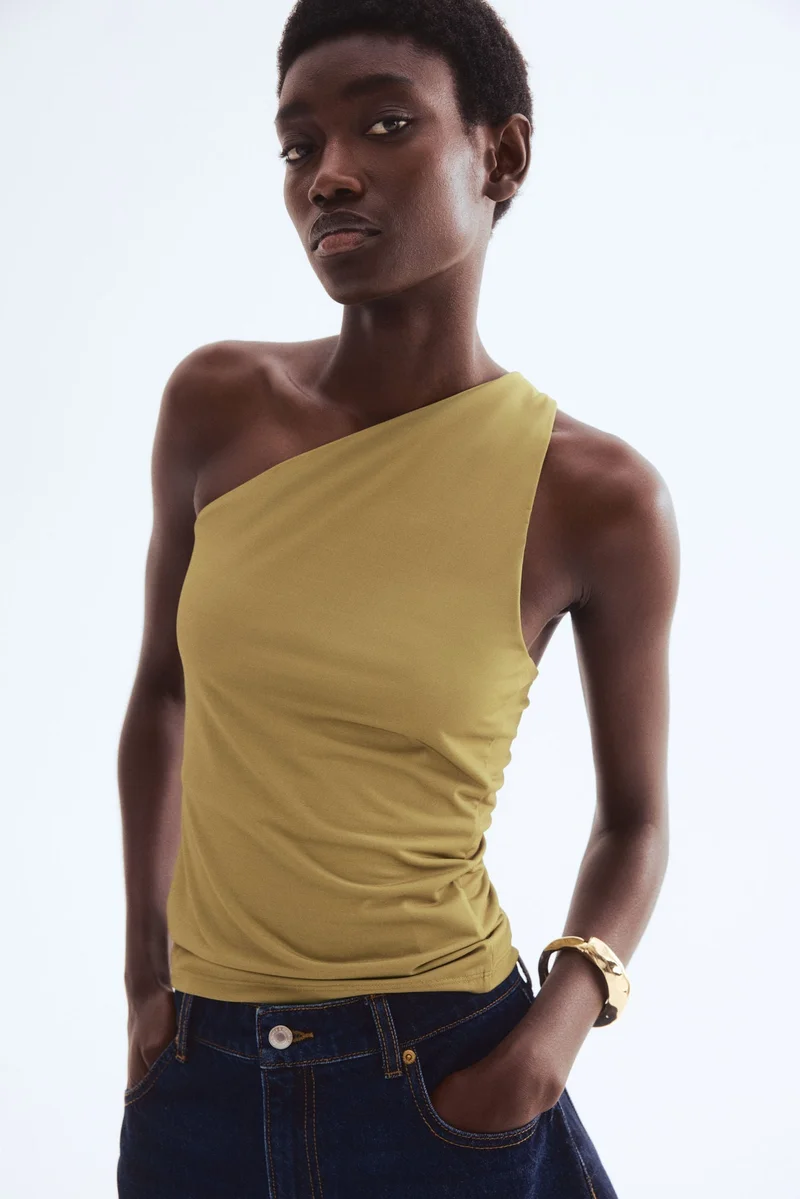 One-shoulder Top