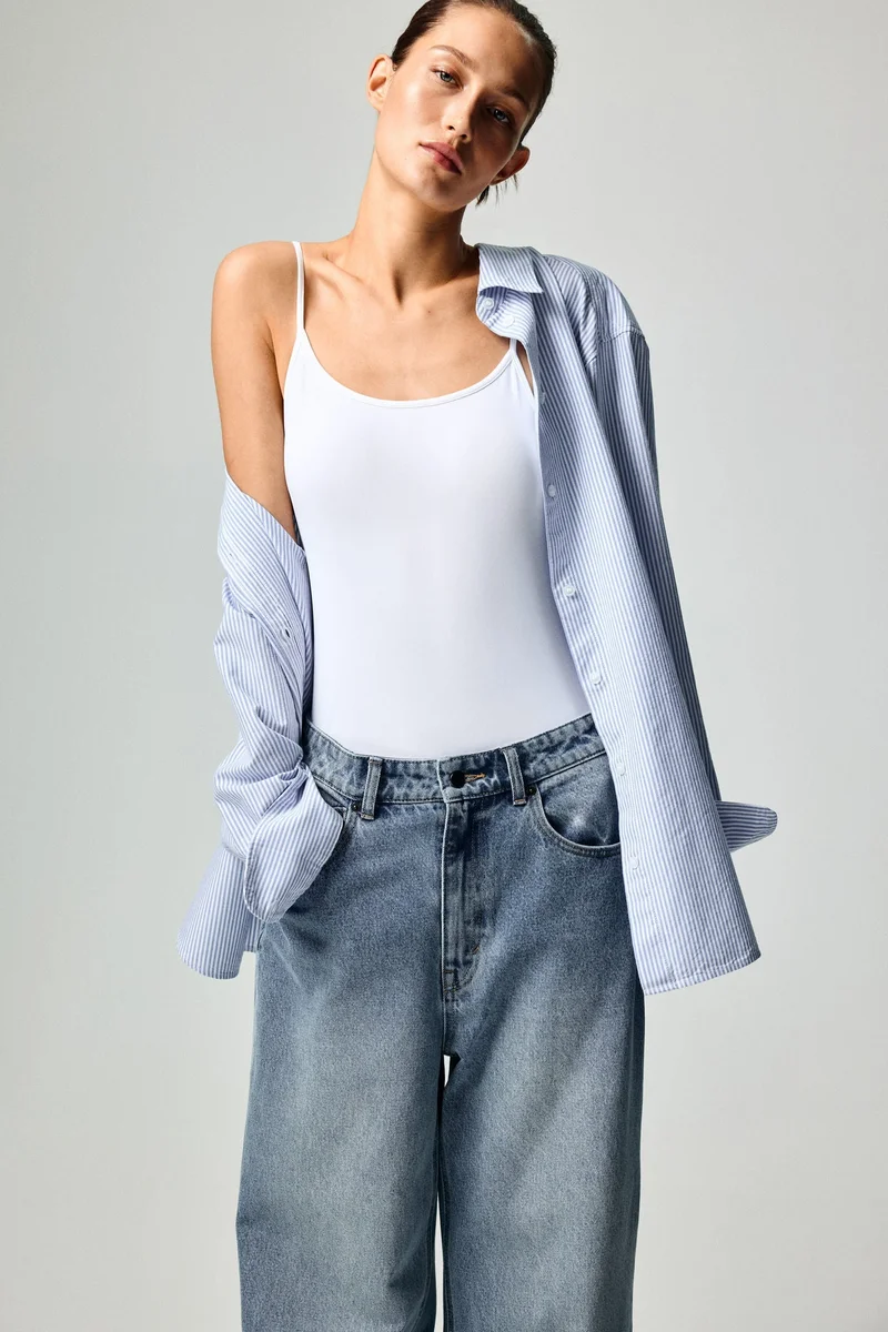 Microfibre Strappy Top