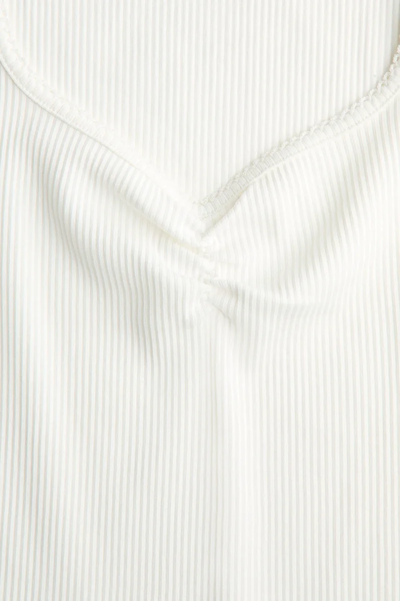 Ribbed Cotton Vest