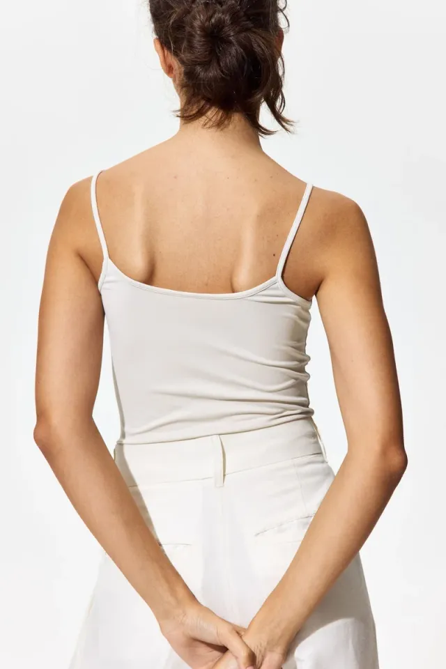 Microfibre Strappy Top – image 3