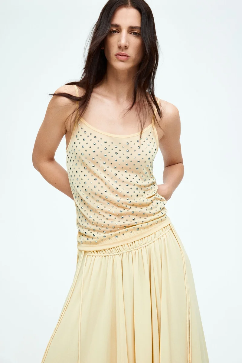 Studded Strappy Top