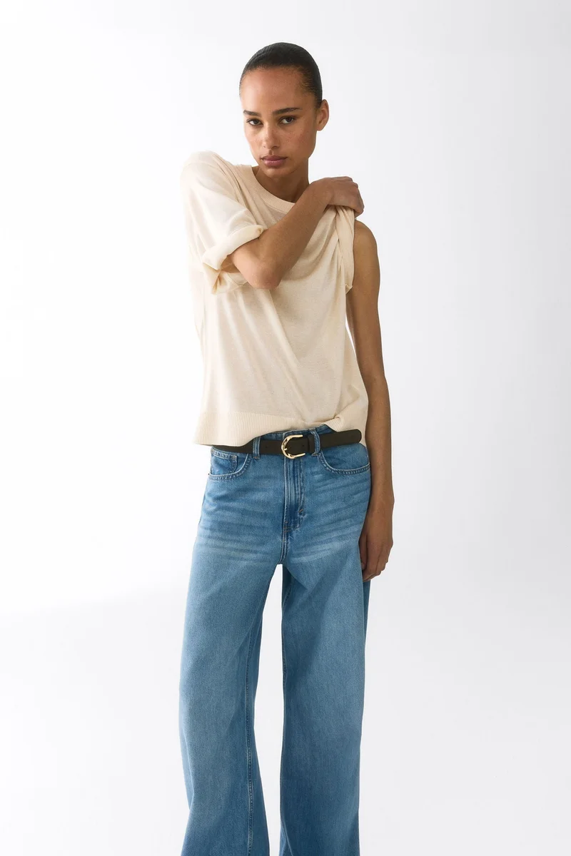 Fine-Knit Top