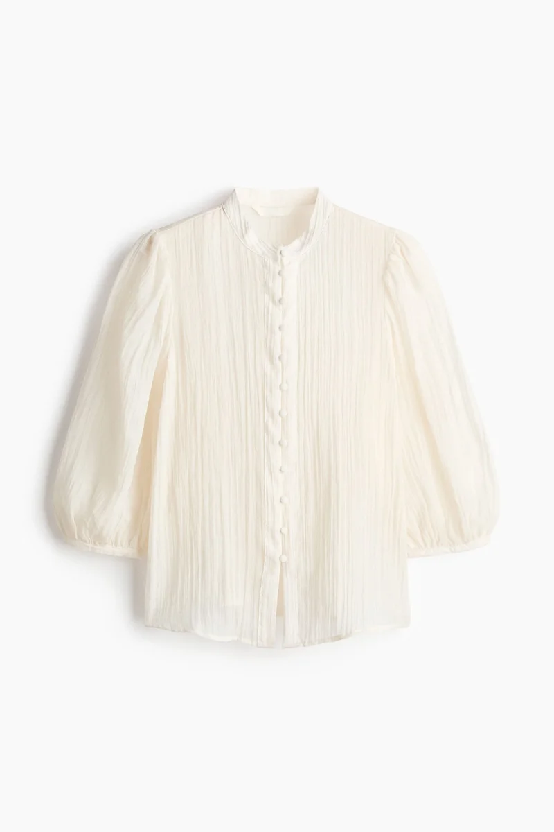 Balloon Sleeve Blouse