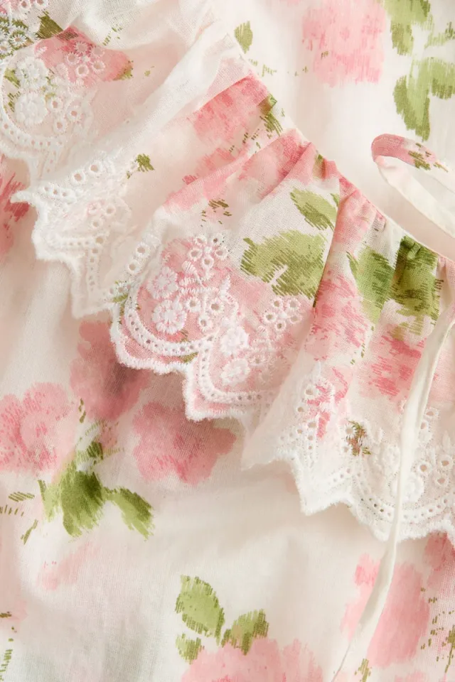 Cotton Broderie Anglaise Blouse – image 5