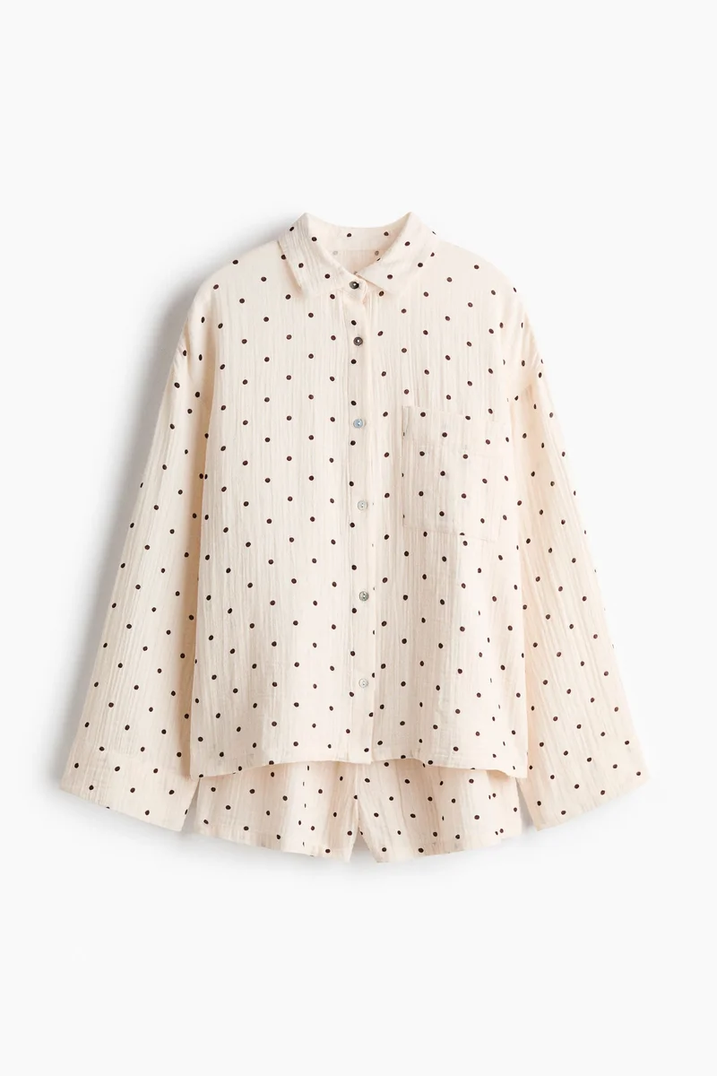 Pajama Shirt & Shorts