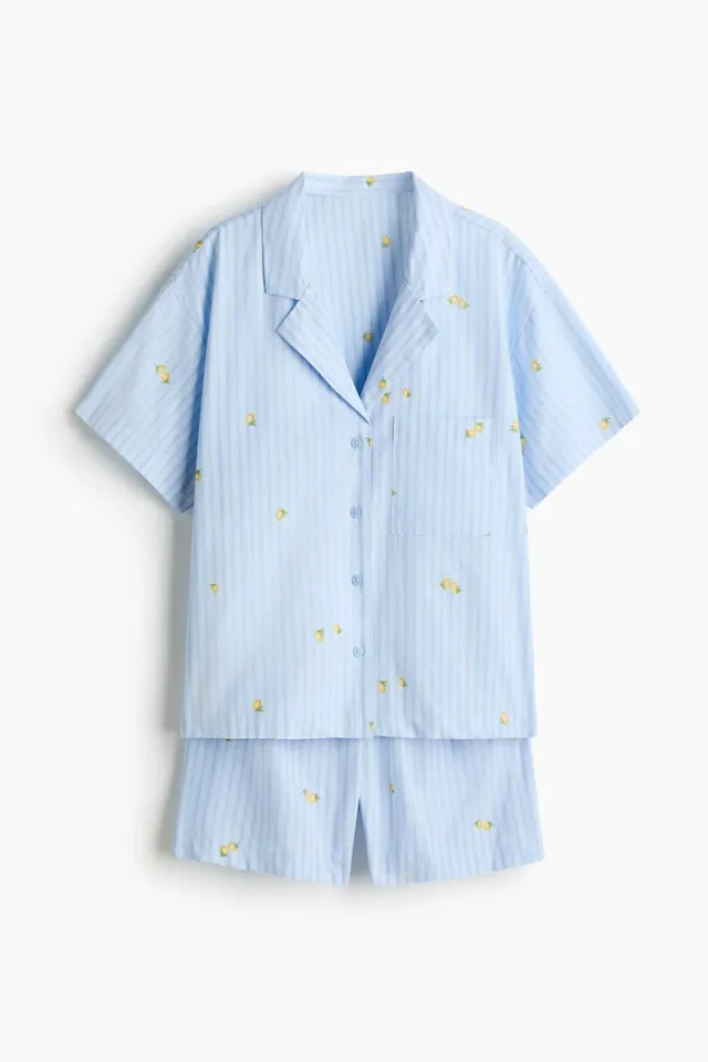 Pyjama Shirt & Shorts Set – image 4