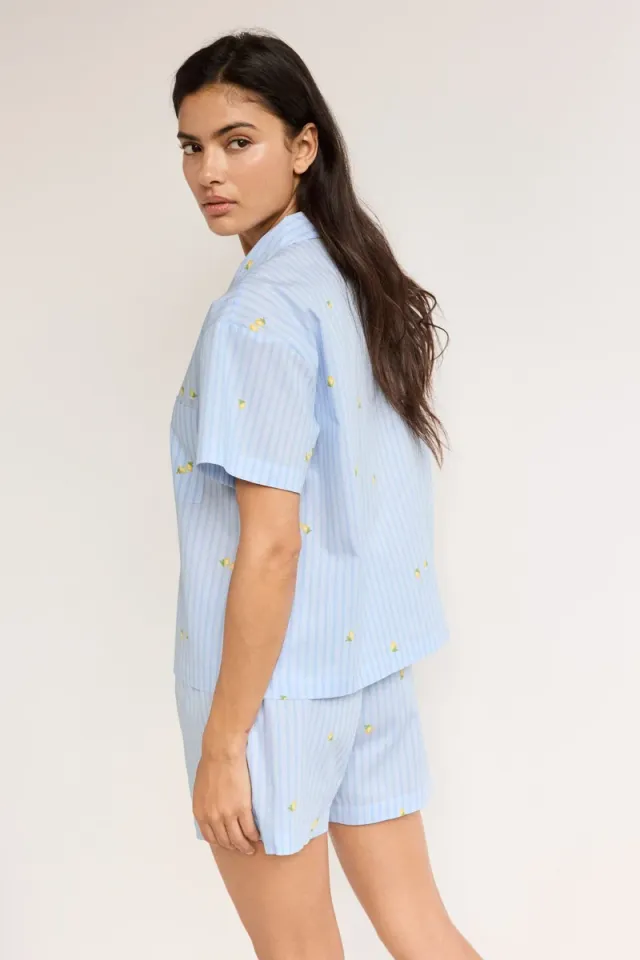 Pyjama Shirt & Shorts Set – image 6