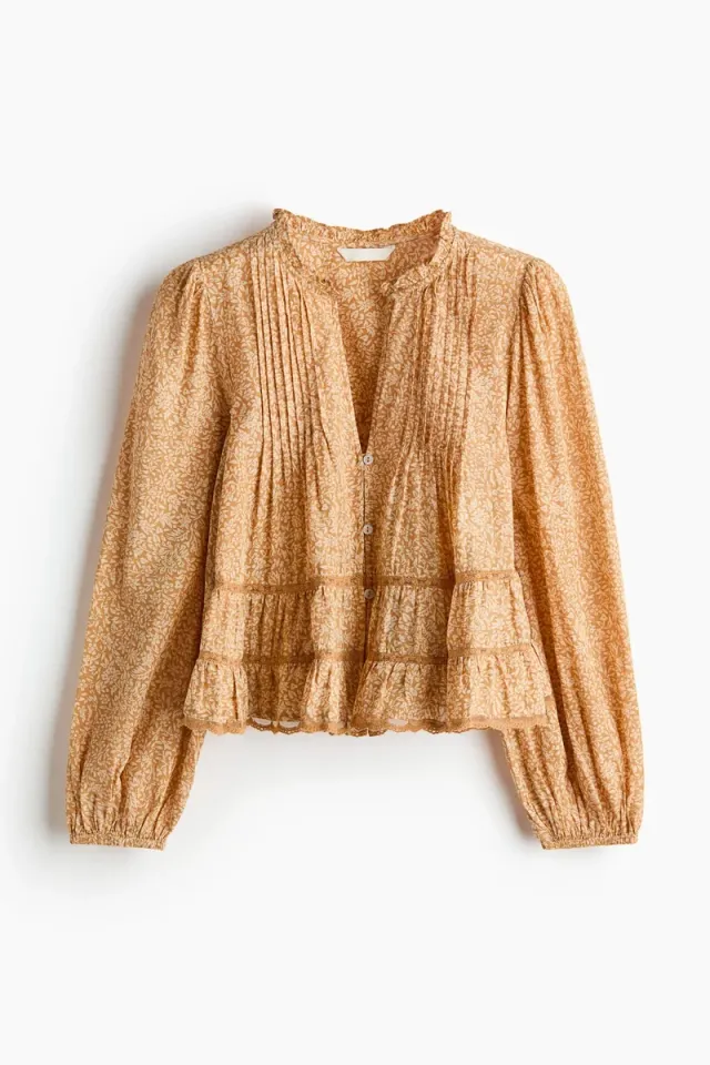 Pintucked Blouse – image 3