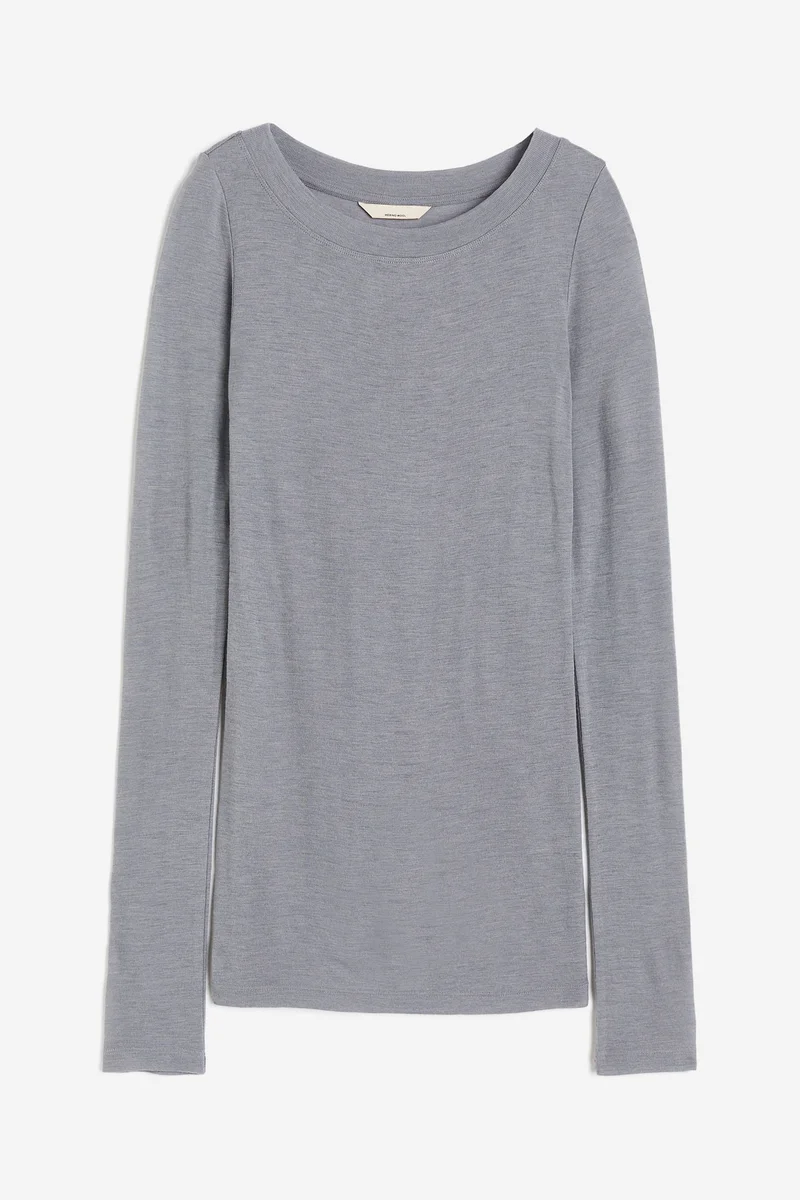 Fitted Wool Top