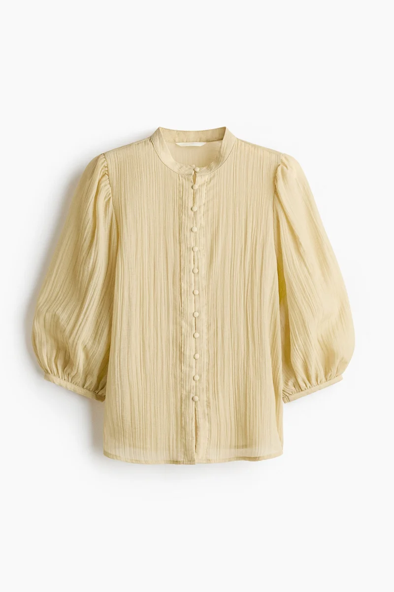 Balloon Sleeve Blouse