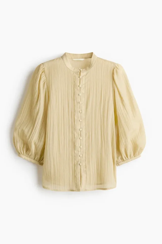 Balloon Sleeve Blouse