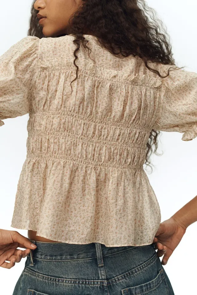 Smocked Blouse – image 4