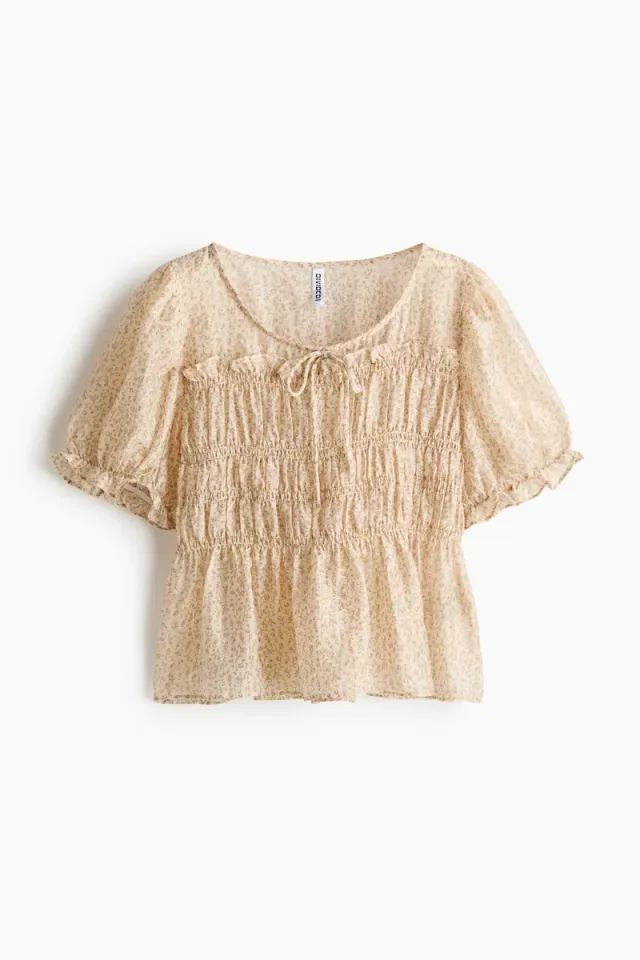 Smocked Blouse – image 5