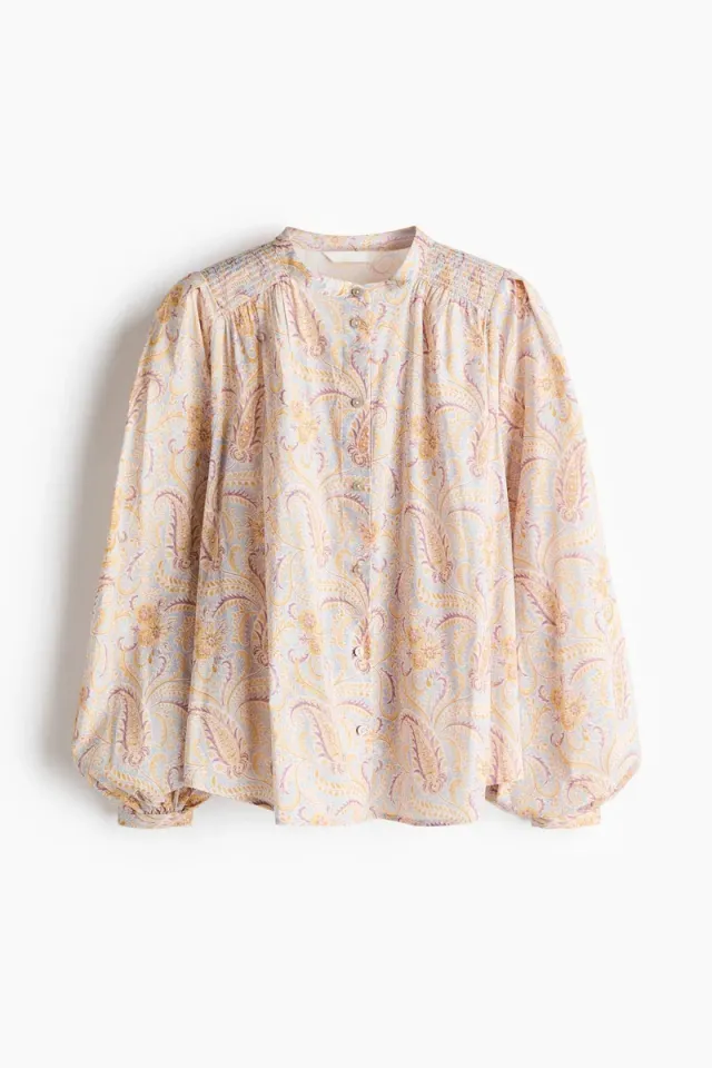 Oversized Viscose Blend Blouse – image 4