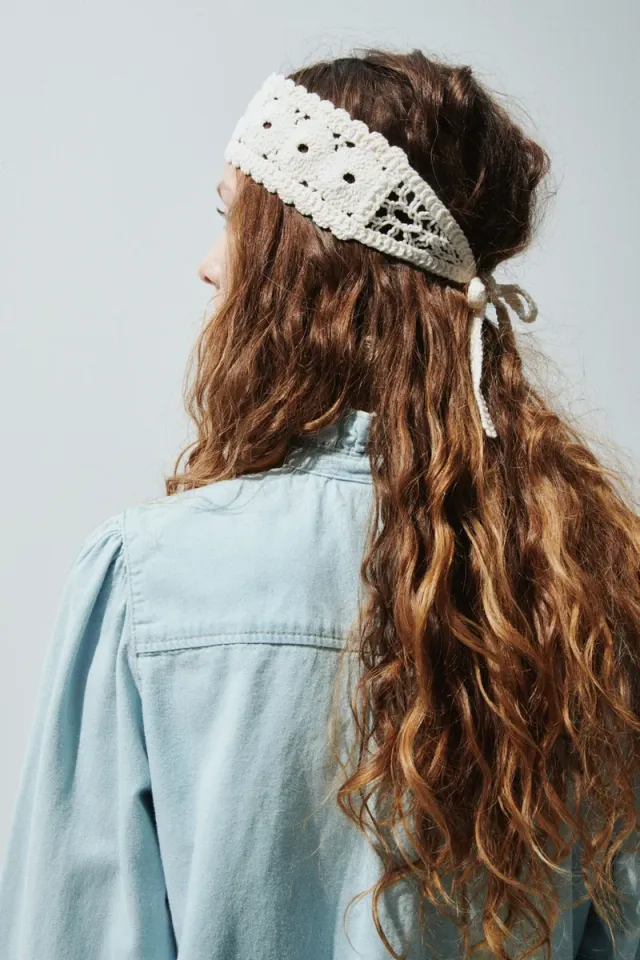 Frill Trim Denim Blouse – image 6