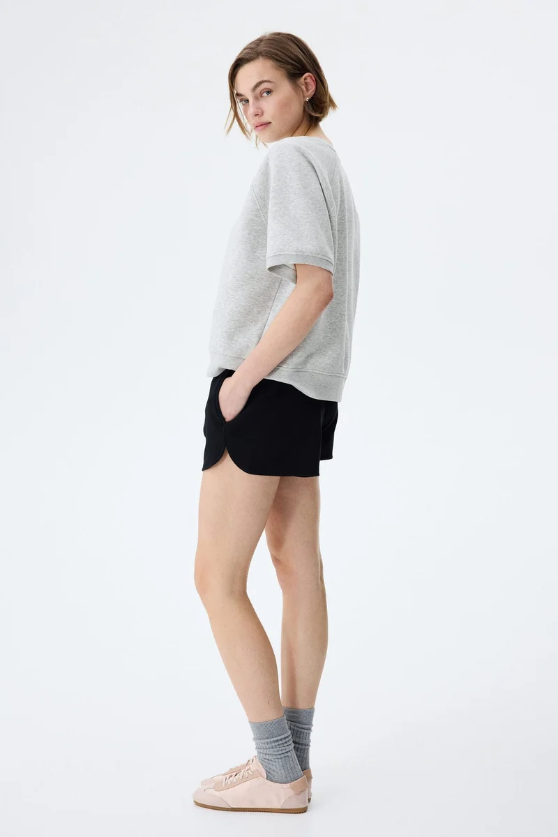 Short Sleeve Sweatshirt
