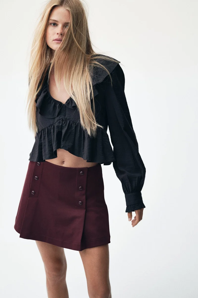Flounced Blouse