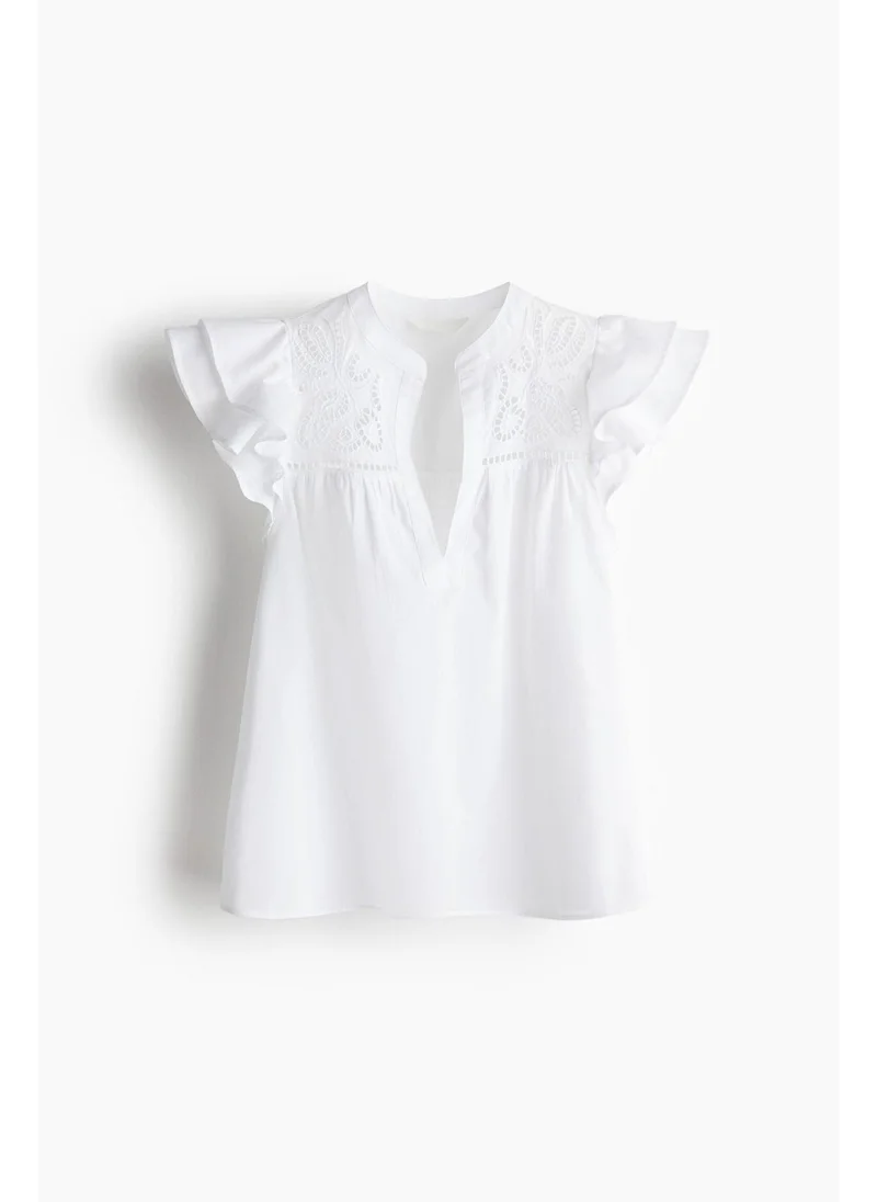Broderie Anglaise Blouse